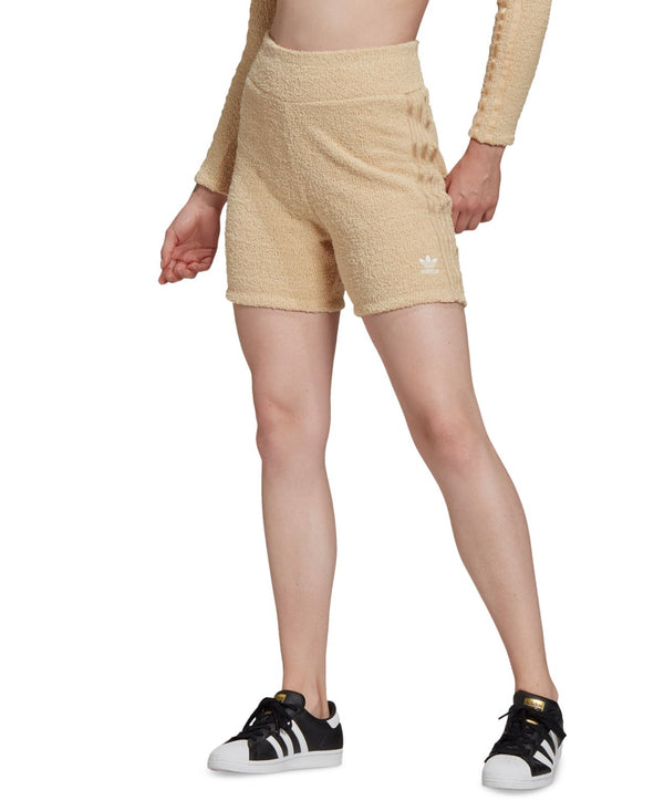 adidas Originals Womens 3-Stripe Knit Shorts