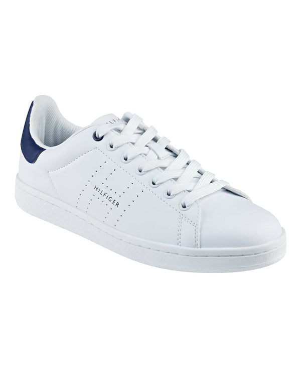 Like New Tommy Hilfiger Mens Liston Sneakers,White,12M