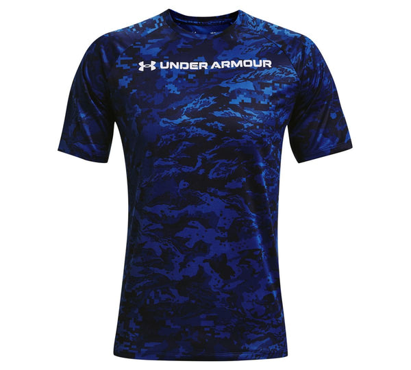 Under Armour Mens Abc Camo T-Shirt,Royal Blue,X-Large