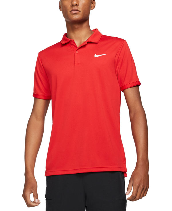 Nike Mens Nike Court Dri fit Victory Polo Shirt,Small
