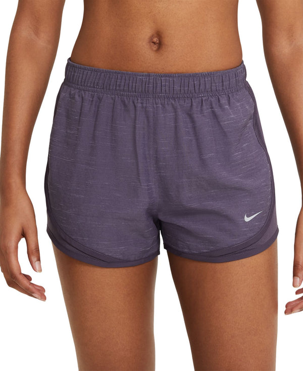 Nike Womens Plus Size Pull-On Tempo Shorts,Dark Raisin/Wolf Grey,3X