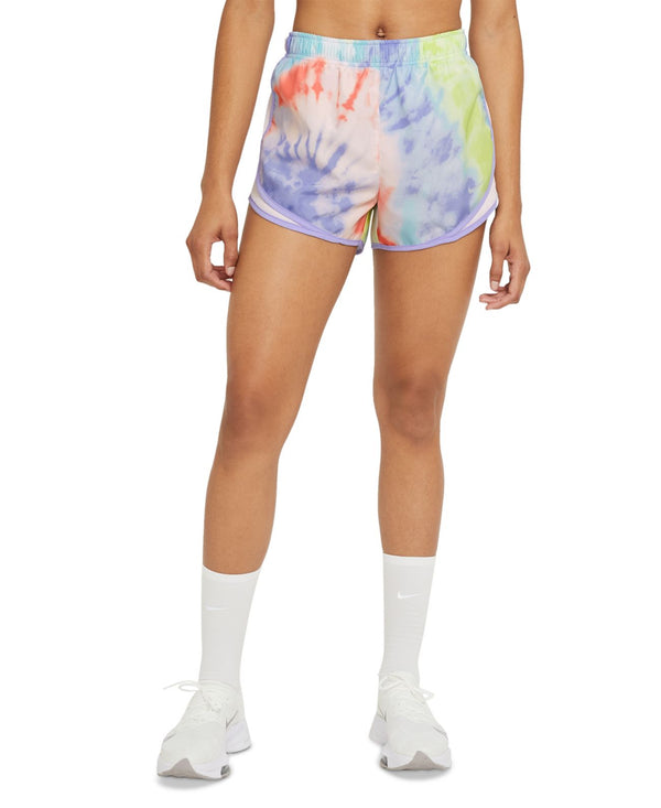 Nike Womens Tie-Dyed Active Shorts,X-Small