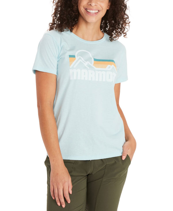 Marmot Womens Coastal Graphic-Print T-Shirt