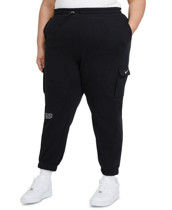 Nike Womens Plus Size Solid Casual Pants