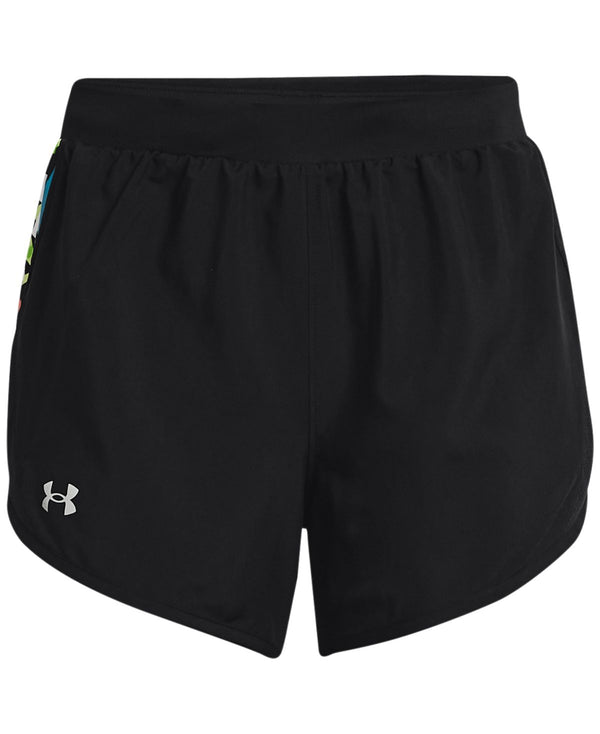 Under Armour Womens Fly By 2.0 Floral-Print Shorts