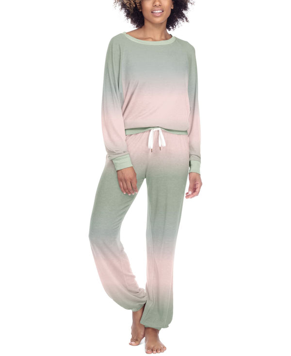 Honeydew Womens Star Seeker Brushed Jersey Top And Pajama Set, 2 Pieces,Medium