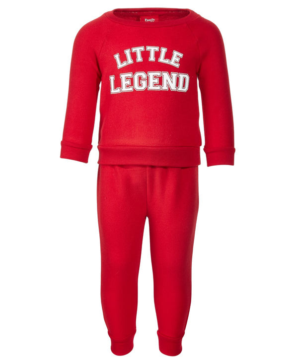 Family Pajamas Baby Boys & Girls Little Legend Printed Pajama Top,Red,12M