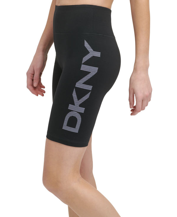 DKNY Womens Bike Shorts,Pale Blue,X-Small