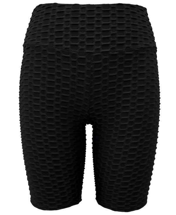 Jenni Womens Textured Bike Shorts,Medium