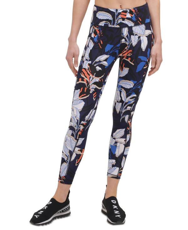 DKNY Womens Welcome To The Jungle Printed 7/8 Leggings