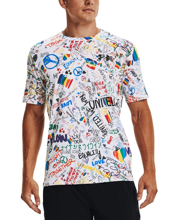 Under Armour Mens Printed Pride Shirt,XX-Large