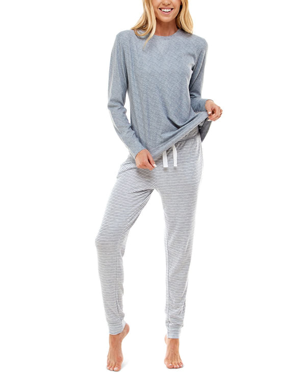 Roudelain Womens Whisper Luxe Waffled Pajama Set,X-Large