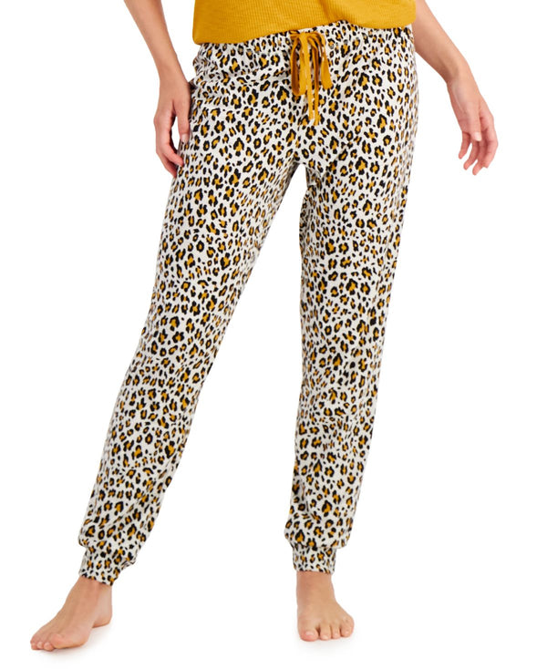 Jenni Womens Printed Jogger Pajama Pants,Large