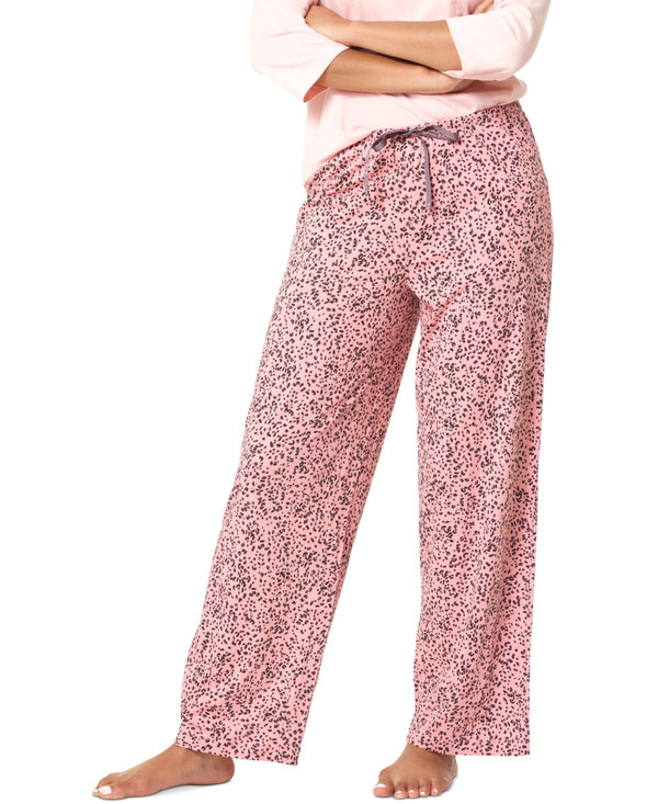 HUE Womens Animal Dots Printed Pajama Pants,X-Large