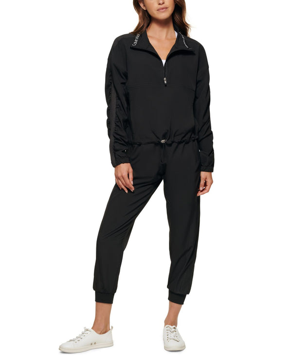 Calvin Klein Womens Performance Half-Zip Pullover Jacket