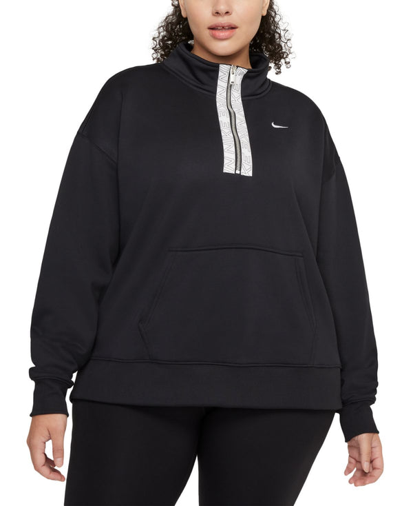 Nike Womens Therma-fit 1/2-Zip Training Sweatshirt,1X