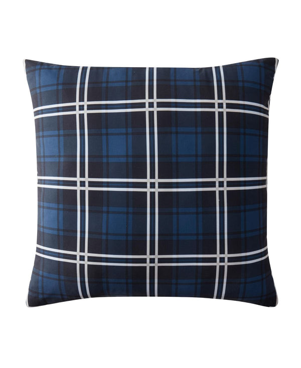 Morgan Home Plaid Reversible Decorative Pillow, 24 x 24 Inches