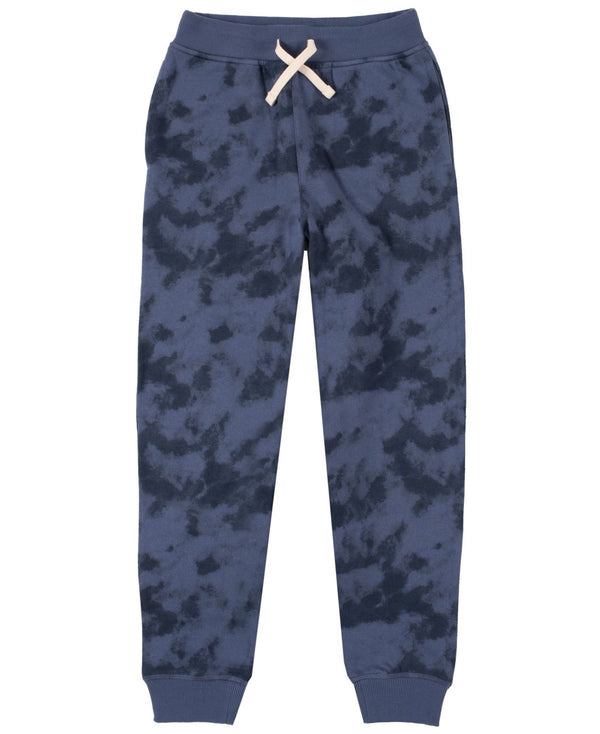 Nautica Little Boys Tie Dye Fleece Joggers,Medium (5)