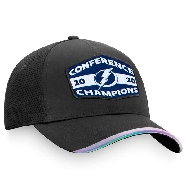 Fanatics Mens Tampa Bay Lightning 2020 Eastern Conference Champions Locker Room Adjustable Stanley Hat