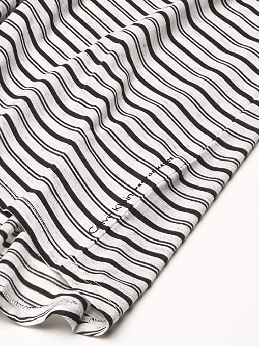 Calvin Klein Womens Plus Size Striped T-Shirt