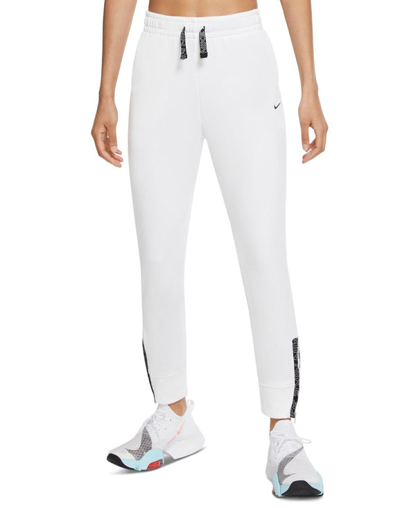 Nike Womens Therma-fit Training Pants,White/Black,2X