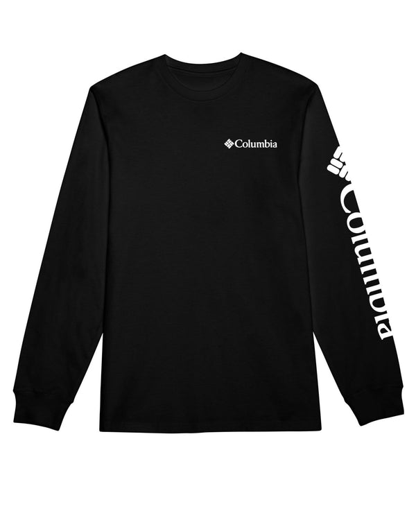 Columbia Mens Fundamentals Graphic T-Shirt,Black/White,XX-Large