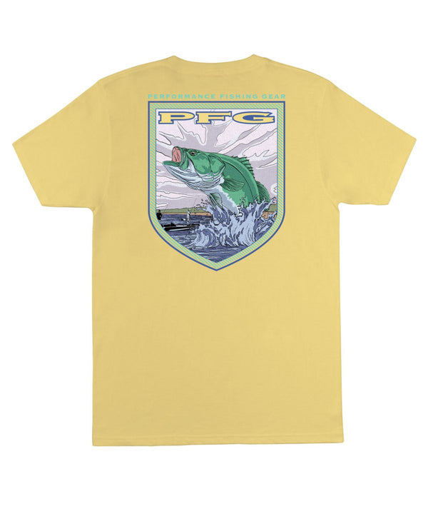 Columbia Mens Pfg Flivver Graphic T-shirt,Sunlit,Small
