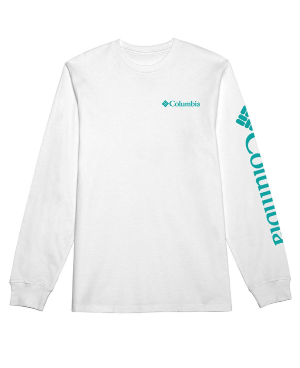 Columbia Mens Fundamentals Graphic T-Shirt,White,X-Large