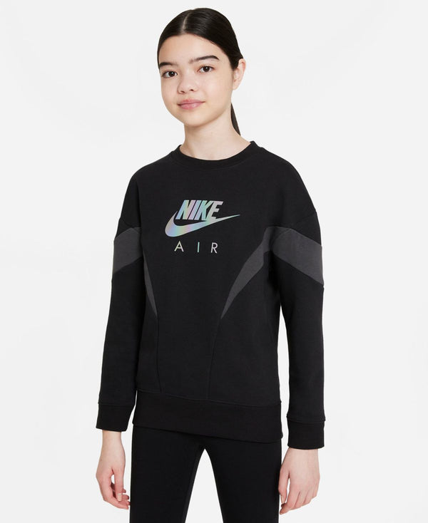 Nike Big Girls Air Sweatshirt,X-Large