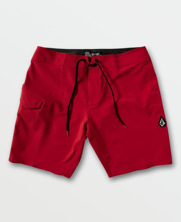 Volcom Mens Lido Mod Board Shorts,Carmine Red,32
