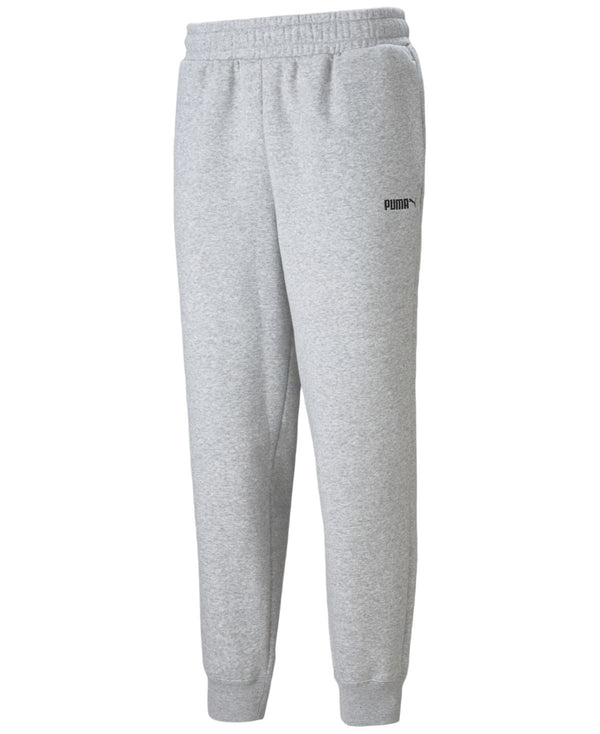 PUMA Mens Classics Oversized Fit Embroidered Logo Jogger Pants,Grey Heather,Large