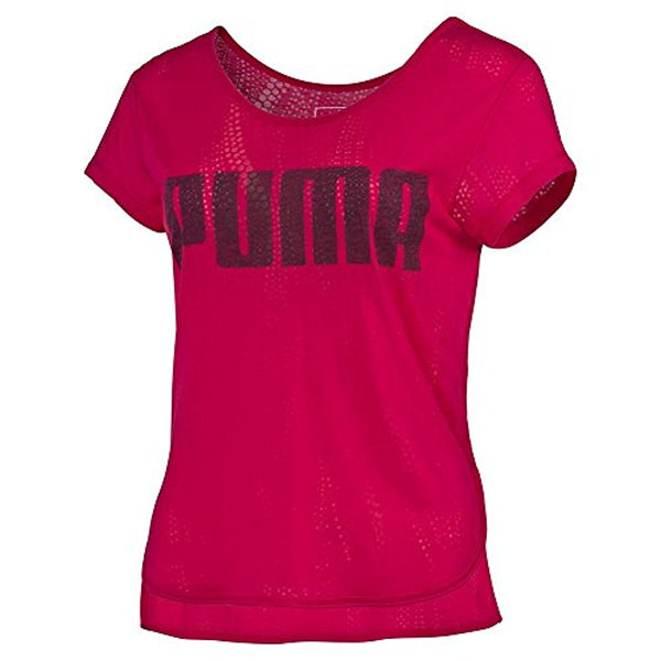 Puma Womens Burnout Layering Tshirt Size Small