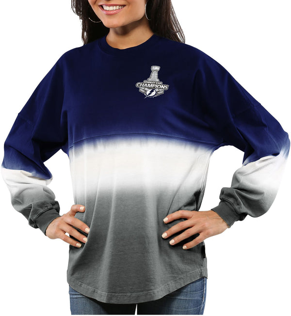 Fanatics Womens NHL 2020 Stanley Cup Champions Tampa Bay Lightning Long Sleeve Shirt