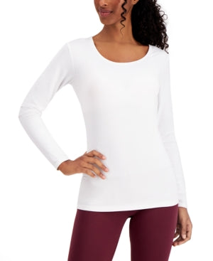 32 DEGREES Womens Base Layer Scoop-Neck Top