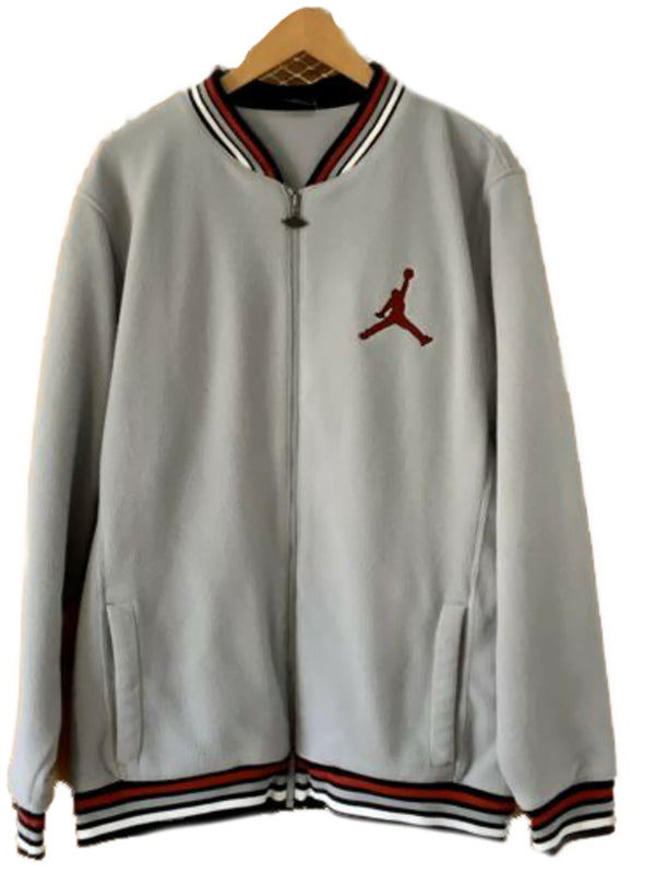 Jordan Mens Vintage Jacket,Grey,XXX-Large