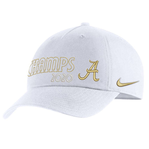 Nike Unisex Alabama Crimson Tide College Football Playoff 2020 National Champions Locker Room Adjustable Hat