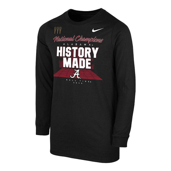 Nike Alabama Crimson Tide College Football Playoff 2020 National Champions Locker Room Long Sleeve T-Shirt