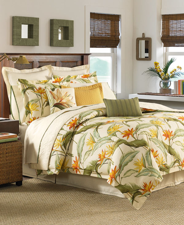 Tommy Bahama Home Birds of Paradise Queen 4-Pieces Comforter Set