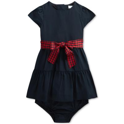 Polo Ralph Lauren Girls Dress,Black,3M