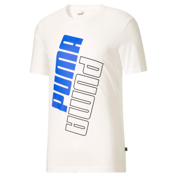 PUMA Mens Power Logo Mens T-Shirt,Large