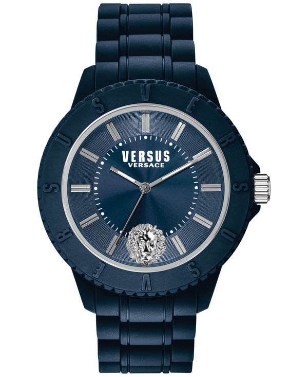 Versus by Versace Mens Tokyo Analog Display Quartz Blue Watch