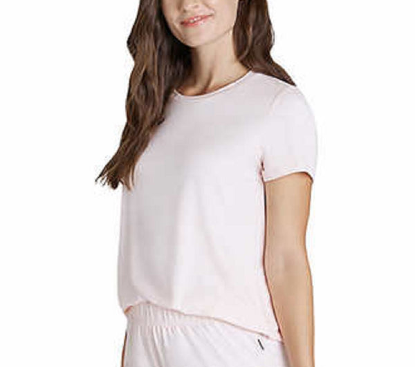 Eddie Bauer Womens Solid Short Sleeves T-Shirt,Pink Multi,XX-Large