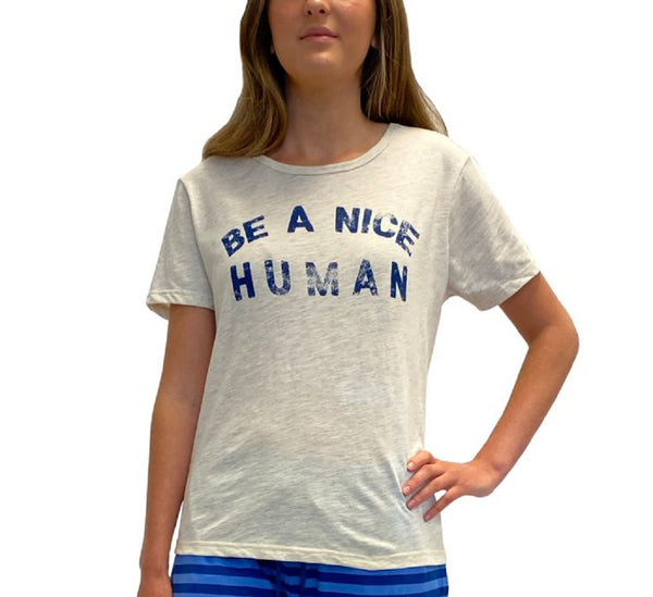 Sub_Urban Riot Womens Nice Human T-Shirt,Oatmeal,Medium
