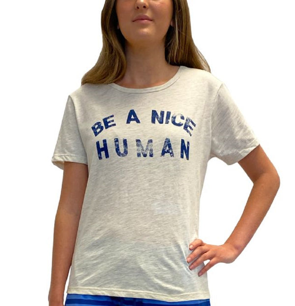 Sub_Urban Riot Womens Nice Human T-Shirt,Oat Meal,Medium