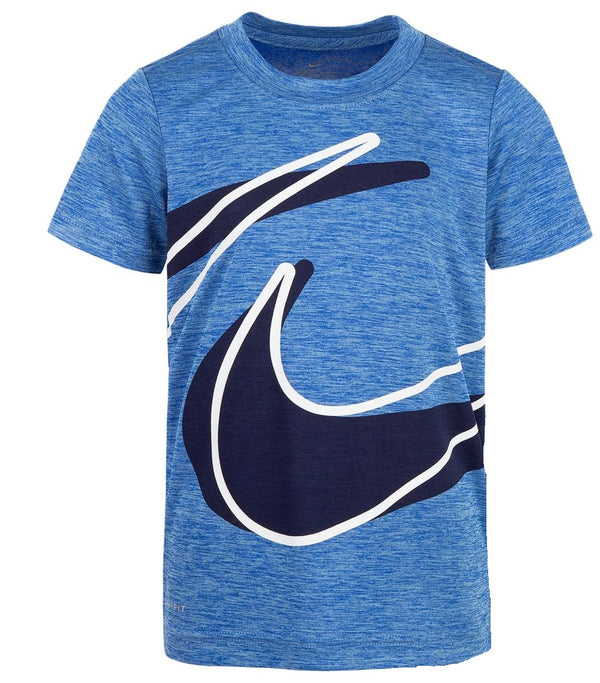 Nike Little Kid Boys Dropset T-Shirt,Blue,6