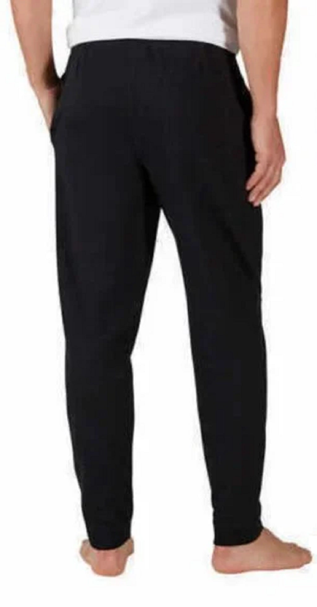Eddie Bauer Mens Solid Lounge Sweatpants, 1 Pack,Black,Small