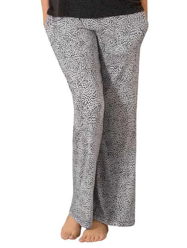 Felina Womens Super Soft Knit Drawstring Pajama Pants