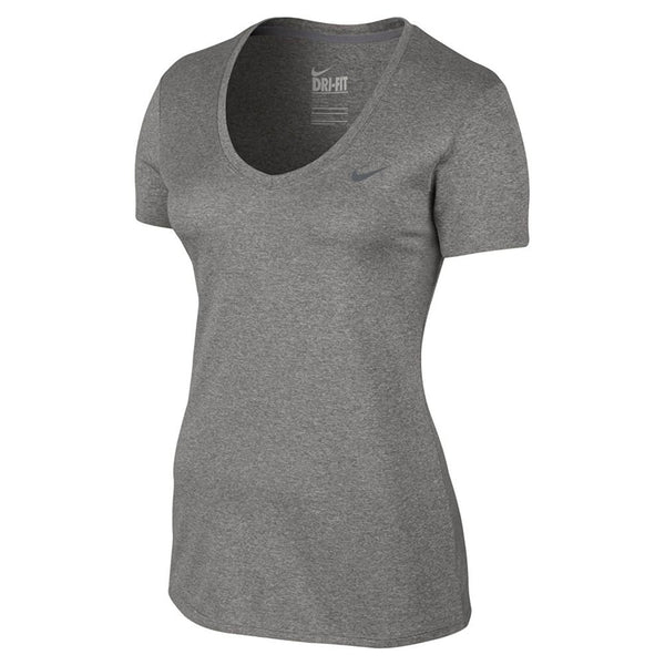 Nike Womens Legend V Neck Short Sleeve T-Shirt