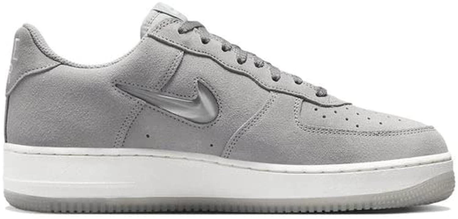 Nike Mens Air Force 1 Low Retro Shoes,Lt Smoke Grey/Lt Smoke Grey