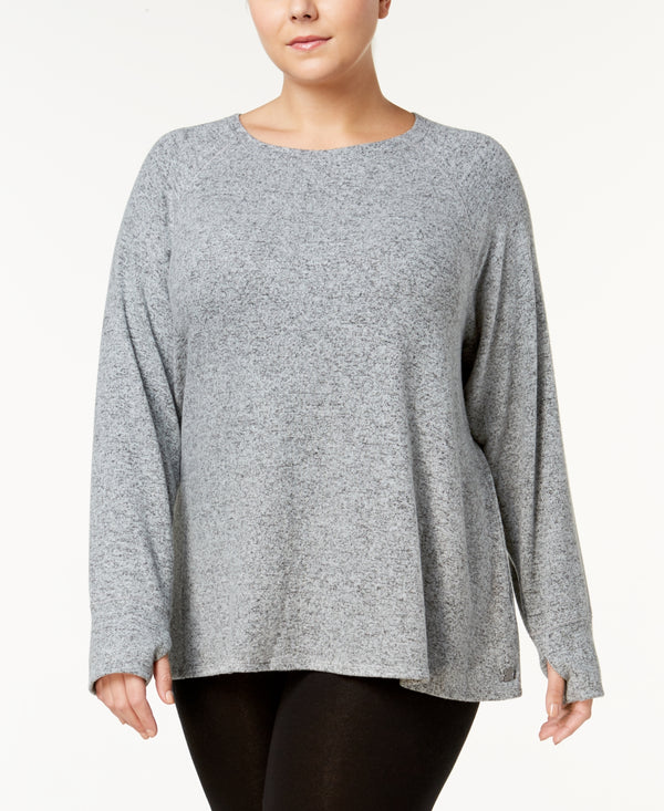 Calvin Klein Womens Performance Plus Size Sweatshirt